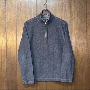 Banana Republic
Quarter-Zip Cotton Pullover — Men's M